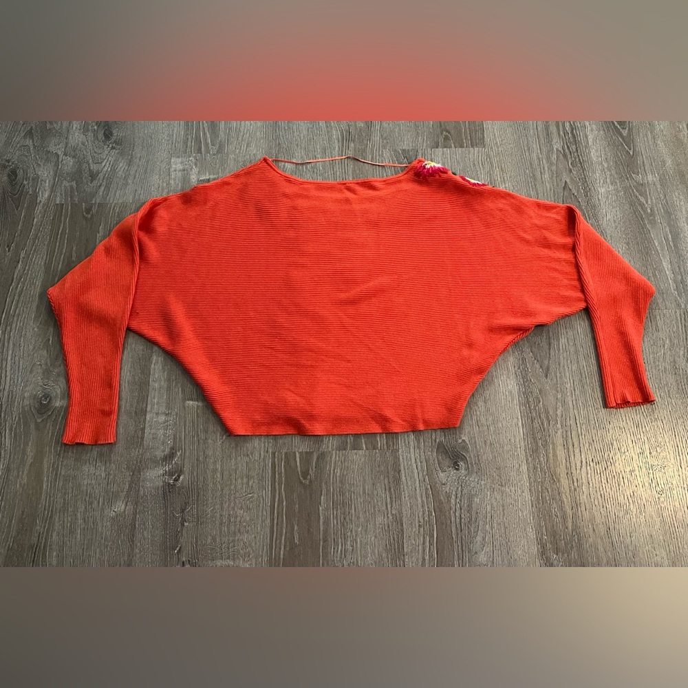 Free People Bouquet Pullover Sweater/ top - Picture 5 of 10